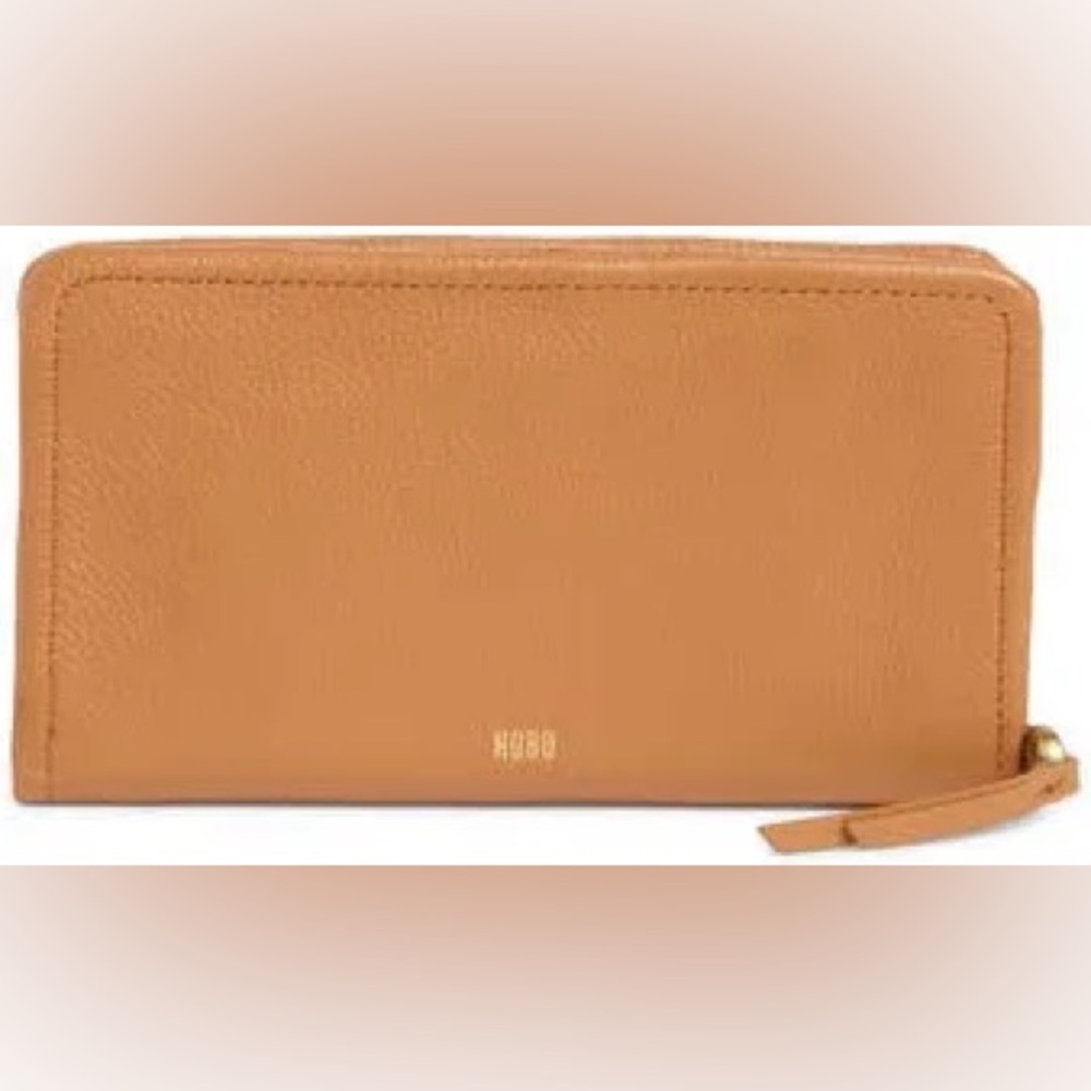 NWT HOBO Cass Large Wallet in Butterscotch